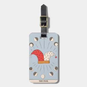 Étiquette À Bagage Les phases de la lune casquette de fée de la carte