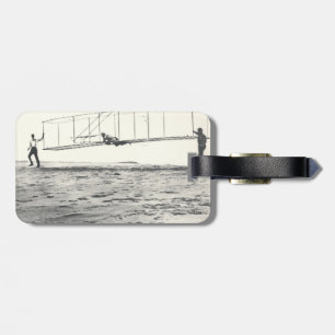 Étiquette À Bagage Les tests de planeur de Wright Brothers