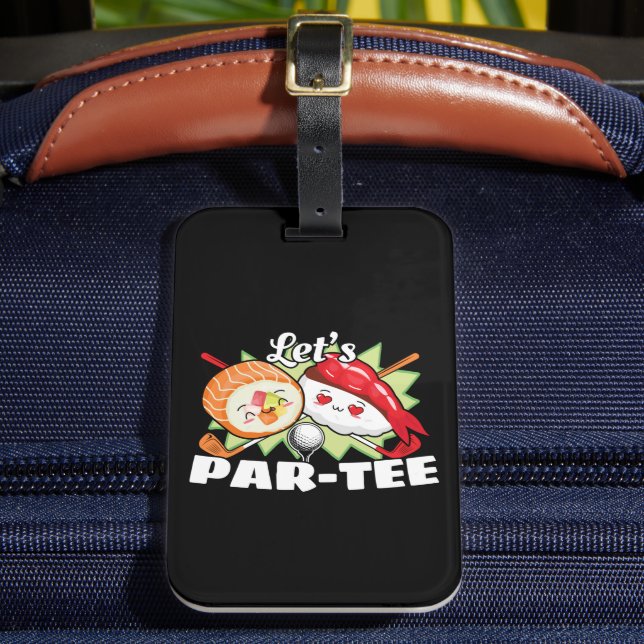 Étiquette À Bagage Lets Par Tee Golf Pun - Golf Party (Insitu Rectoal 2)