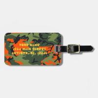 Lettrage orange de fusil de chasse de l'étiquette