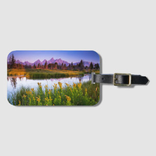 Étiquette À Bagage Lever de soleil de Teton
