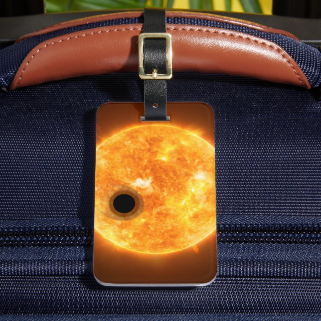 Étiquette À Bagage L'Exoplanet Wasp-107b Est Un Géant De Gaz (Insitu Rectoal 2)