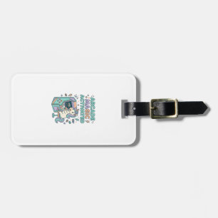 Étiquette À Bagage Licorne Arcade Magie Activée Produit Tendance Grap