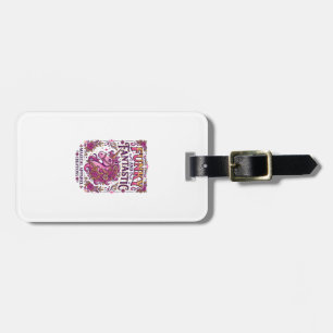 Étiquette À Bagage Licorne Funky et Fantastique Design Zazzle Stylé_