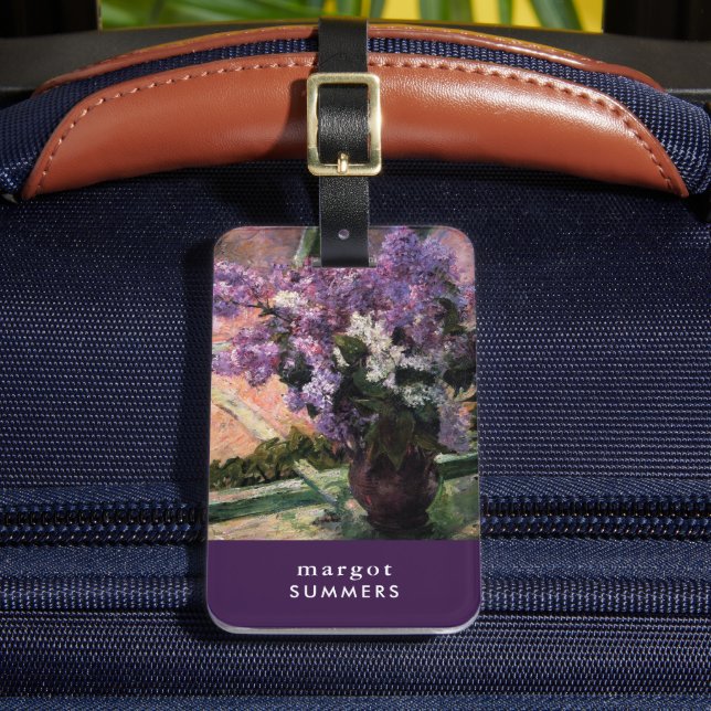 Étiquette À Bagage Lilacs dans une fenêtre | Mary Cassatt (Insitu Rectoal 2)