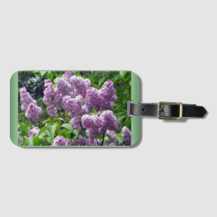 Étiquette À Bagage Lilas