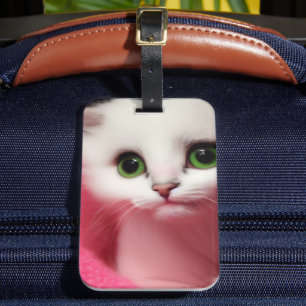 Étiquette À Bagage Little Kitten