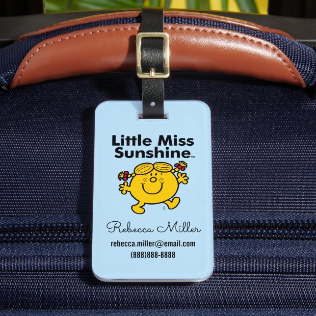 Étiquette À Bagage Little Miss | Little Miss Sunshine est un rayon de (Insitu Rectoal 2)