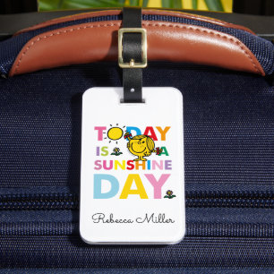 Étiquette À Bagage Little Miss Sunshine   Aujourd'hui est la journée 
