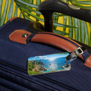 Étiquette À Bagage Littoral Palaiokastritsa, Corfou, Grèce