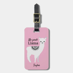 Étiquette À Bagage Llama Locator : étiquette de bagage Llama personna