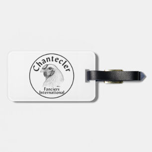 Étiquette À Bagage Logo Chantecler Fanciers