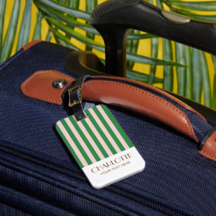 Étiquette À Bagage Logo d'affaires simple et tendance cadeau de promo