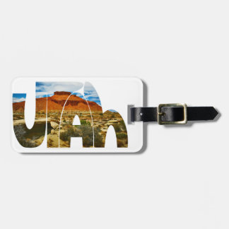 Étiquette À Bagage Logo de désert de l'Utah