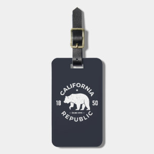 Étiquette À Bagage Logo de la Californie le Golden State