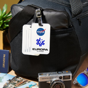 Étiquette À Bagage Logo de la NASA Europa Clipper