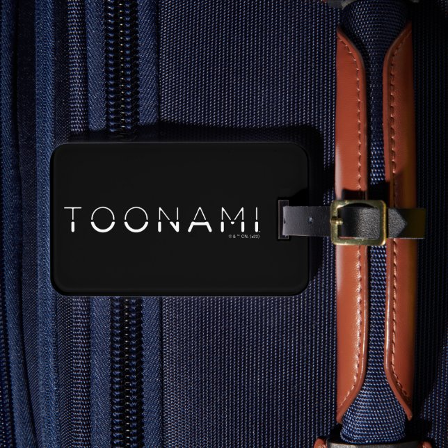 Étiquette À Bagage Logo de la police de toonami Split (Insitu Rectoal 4)