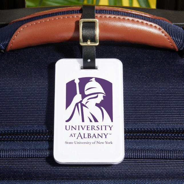 Étiquette À Bagage Logo de l'Université d'Albany (Insitu Rectoal 2)