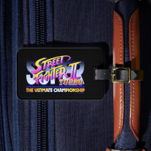 Étiquette À Bagage Logo de Street Fighter II Turbo UC