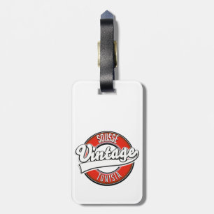 Étiquette À Bagage Logo de style vintage de la tunisie Sousse