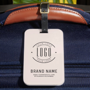 Étiquette À Bagage Logo d'entreprise personnalisée moderne marque com