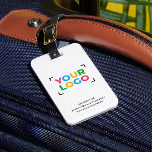Étiquette À Bagage Logo d'entreprise Site Web personnalisé de l'entre