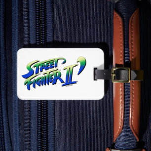 Étiquette À Bagage Logo du Street Fighter II'
