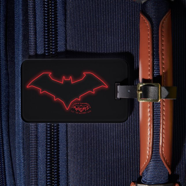 Étiquette À Bagage Logo Gotham Knights Red Hood (Insitu Rectoal 4)