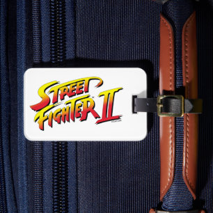 Étiquette À Bagage Logo Street Fighter II