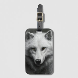 Étiquette À Bagage Loup