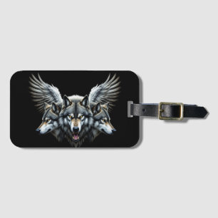 Étiquette À Bagage Loups gardiens