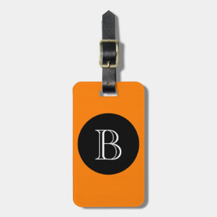 ÉTIQUETTE À BAGAGE LUGGAGE/BAG CHIC TAG_32 ORNGE/BLACK/MONOGRAM