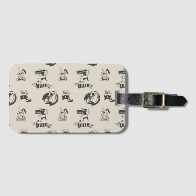 Étiquette À Bagage Luggage Tag (Devant Horizontal)