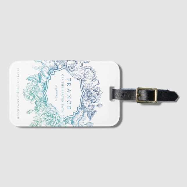 Étiquette À Bagage Luggage tag (Devant Horizontal)