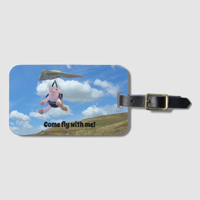 Étiquette À Bagage Luggage Tag (Devant Horizontal)