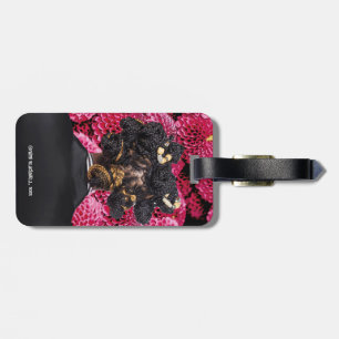Étiquette À Bagage Luggage Tag-Dahlia & French Braids Luggage Tag