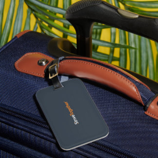 Étiquette À Bagage Luggage Tag - Single-sided w/ Card Slot