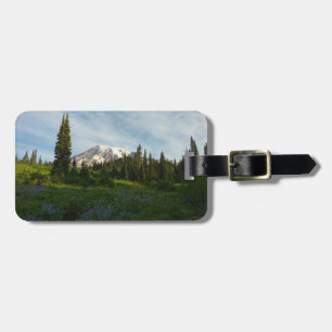 Étiquette À Bagage Lumière du matin du Mont Rainier