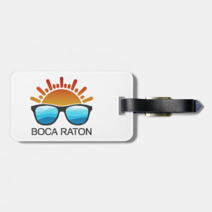 Étiquette À Bagage Lunettes de soleil Boca Raton Floride