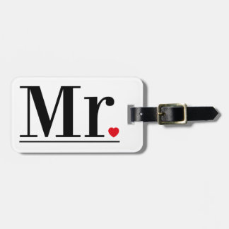 Étiquette À Bagage M. Luggage Tag