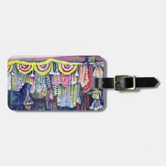 Étiquette À Bagage Mad Man on Market and Main, Singapour (Devant horizontal)