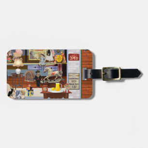 Étiquette À Bagage Magasin de jouet