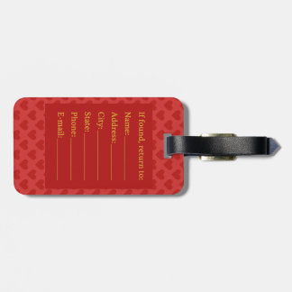 Étiquette À Bagage Magical Airways Heart Design Luggage Tag