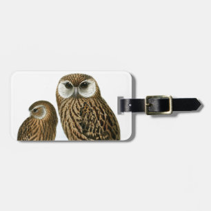 ÉTIQUETTE À BAGAGE MAGNIFIQUES YEUX OWL