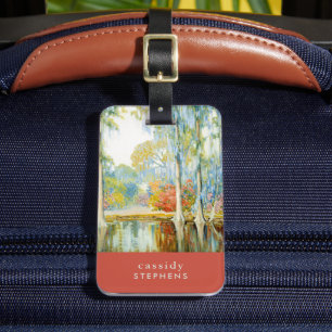 Étiquette À Bagage Magnolia Gardens Alfred Hutty