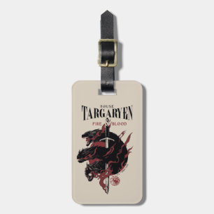 Étiquette À Bagage Maison Targaryen - Feu et Sang