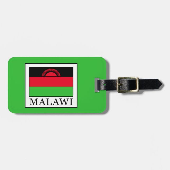Étiquette À Bagage Malawi (Devant horizontal)