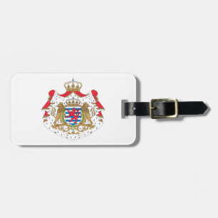 Étiquette À Bagage Manteau du luxembourgeois des bras