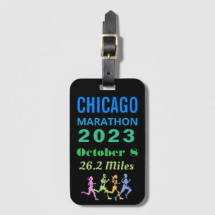 Étiquette À Bagage Marathon de Chicago 2023 - Marathon Tags