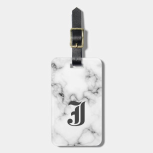 Étiquette À Bagage Marble monogram
